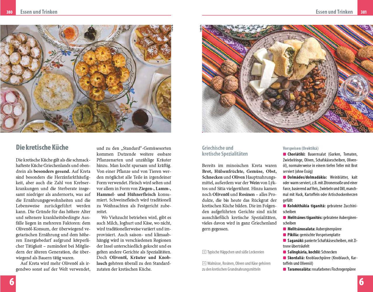 Beispielinhalt (Bild) Reise Know-How Reiseführer Kreta