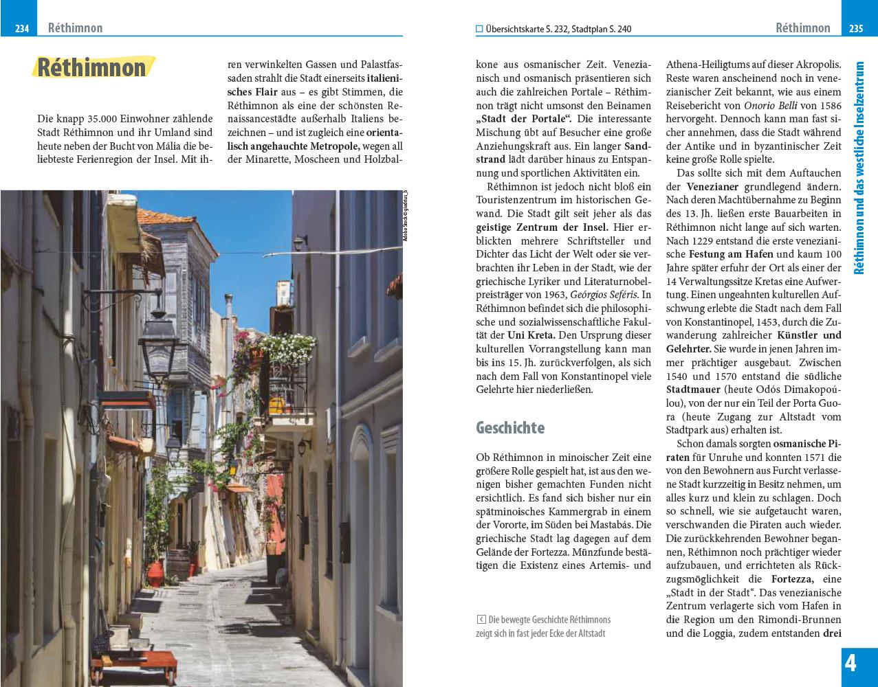 Beispielinhalt (Bild) Reise Know-How Reiseführer Kreta