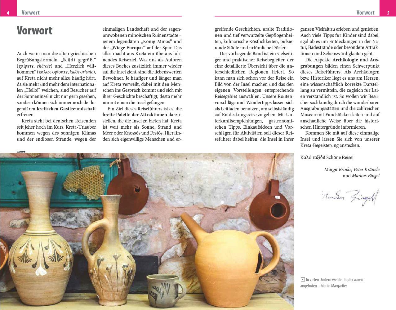 Beispielinhalt (Bild) Reise Know-How Reiseführer Kreta