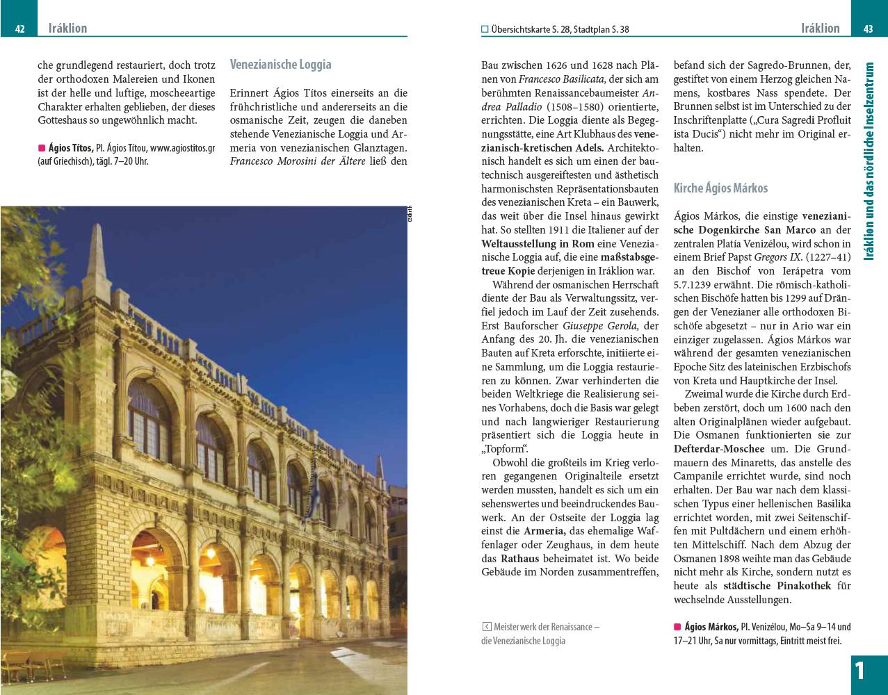 Beispielinhalt (Bild) Reise Know-How Reiseführer Kreta