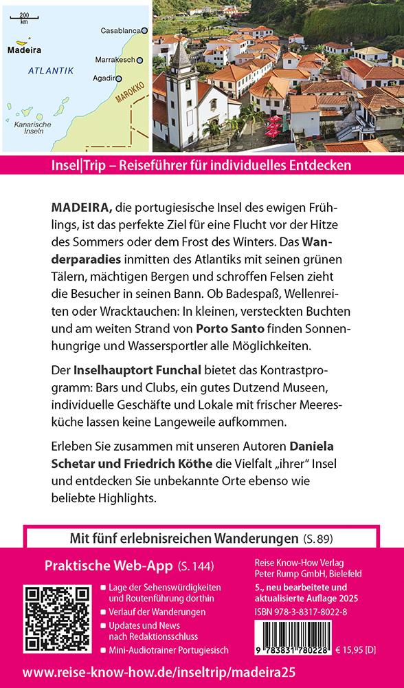 Beispielinhalt (Bild) Reise Know-How InselTrip Madeira mit Porto Santo