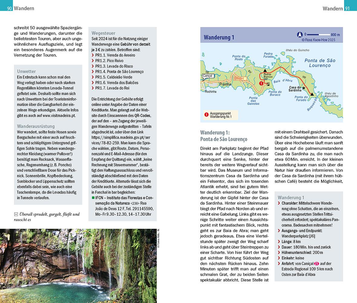 Beispielinhalt (Bild) Reise Know-How InselTrip Madeira mit Porto Santo