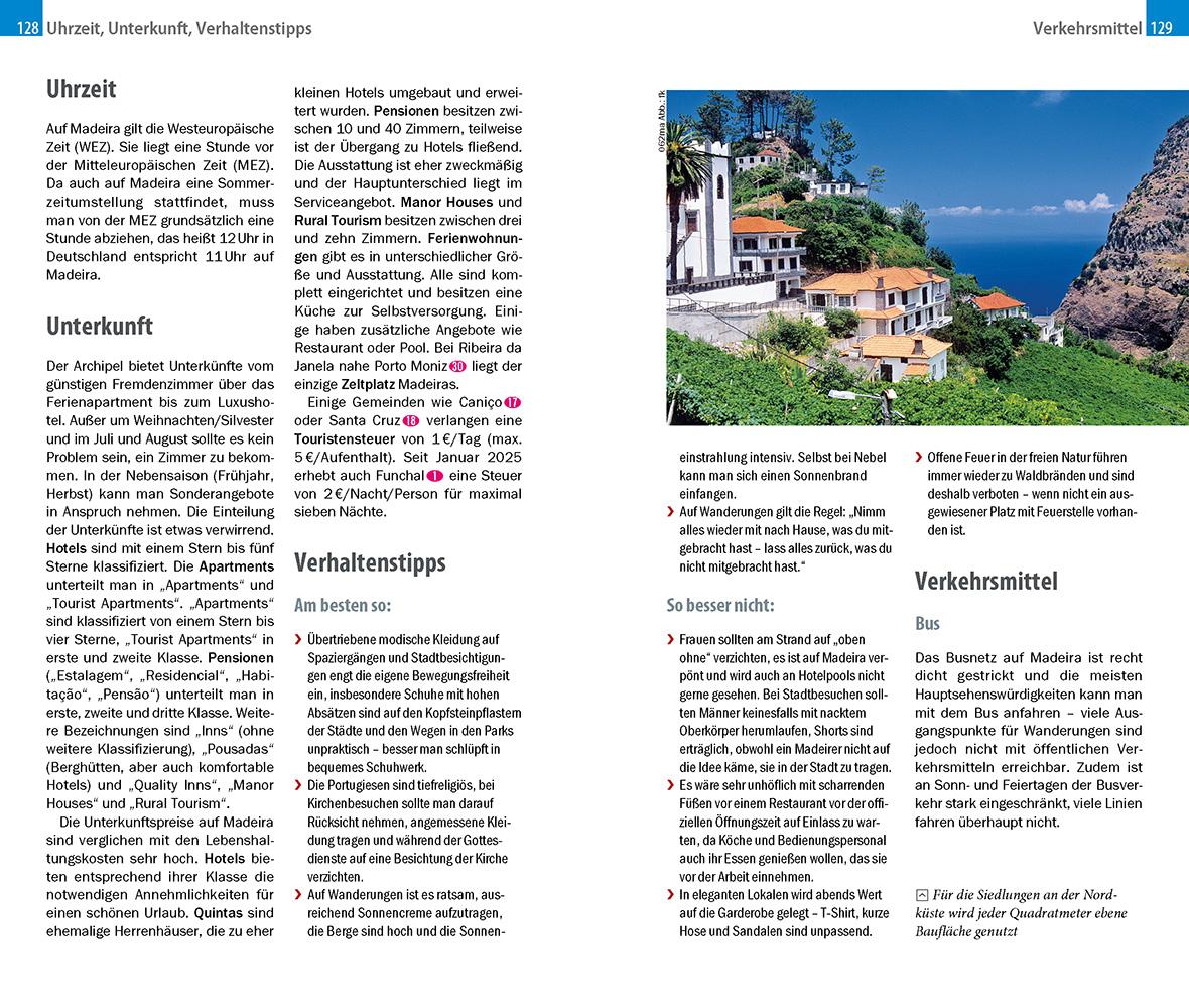 Beispielinhalt (Bild) Reise Know-How InselTrip Madeira mit Porto Santo