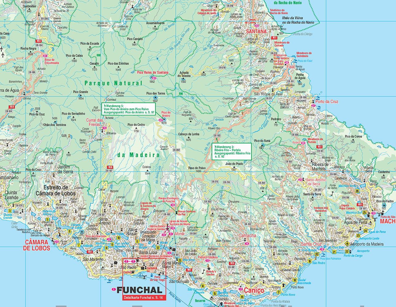 Beispielinhalt (Bild) Reise Know-How InselTrip Madeira mit Porto Santo