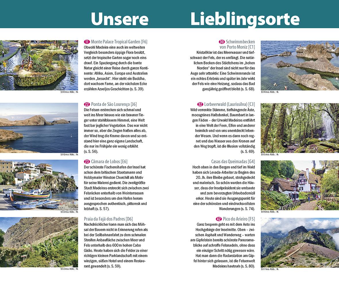 Beispielinhalt (Bild) Reise Know-How InselTrip Madeira mit Porto Santo