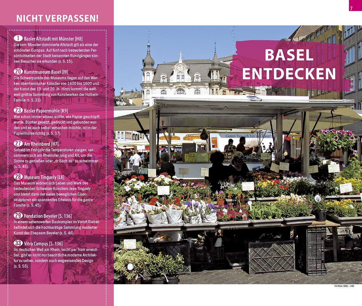 Beispielinhalt (Bild) Reise Know-How CityTrip Basel