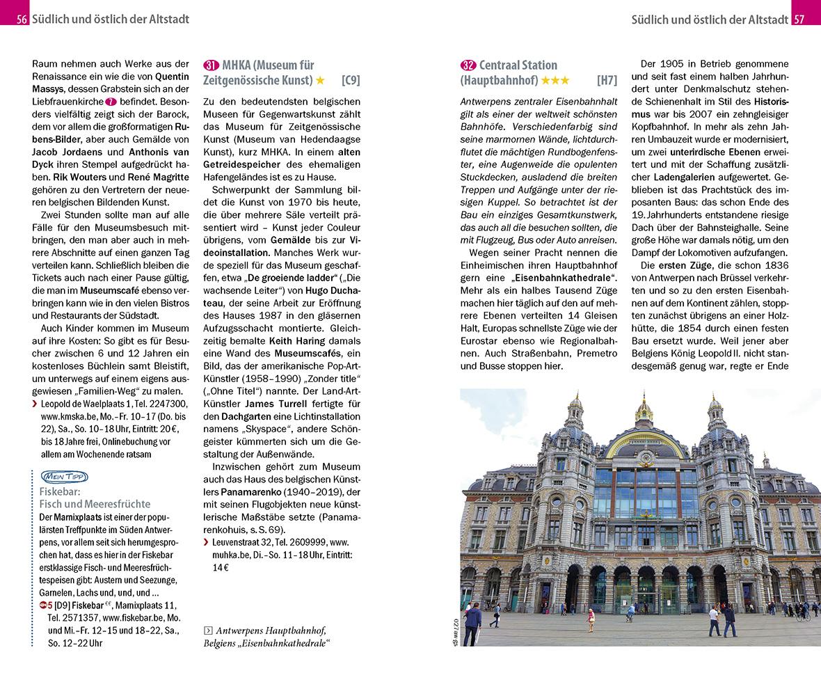 Beispielinhalt (Bild) Reise Know-How CityTrip Antwerpen