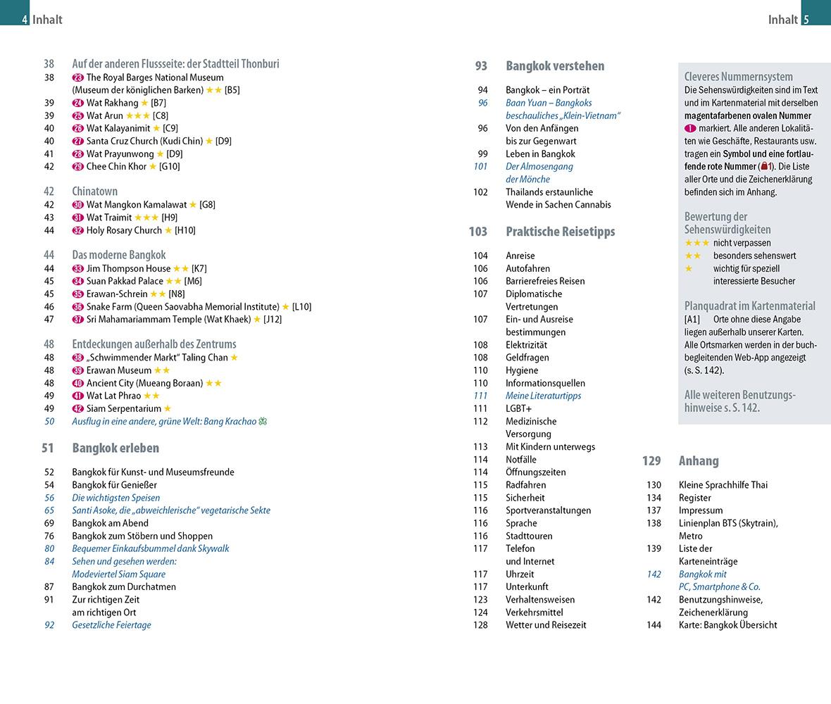 Beispielinhalt (Bild) Reise Know-How CityTrip Bangkok