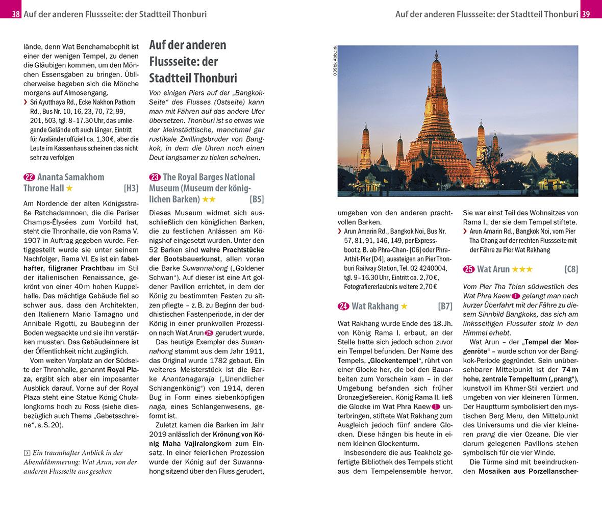 Beispielinhalt (Bild) Reise Know-How CityTrip Bangkok