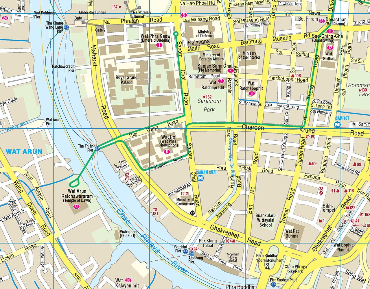 Beispielinhalt (Bild) Reise Know-How CityTrip Bangkok