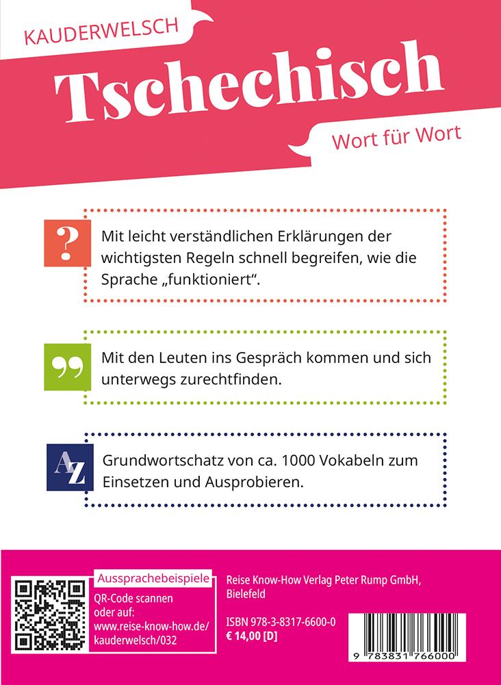 Beispielinhalt (Bild) Reise Know-How Sprachführer Tschechisch - Wort für Wort
