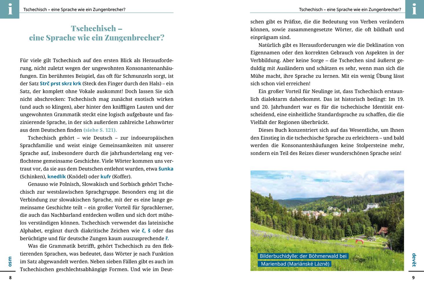 Beispielinhalt (Bild) Reise Know-How Sprachführer Tschechisch - Wort für Wort