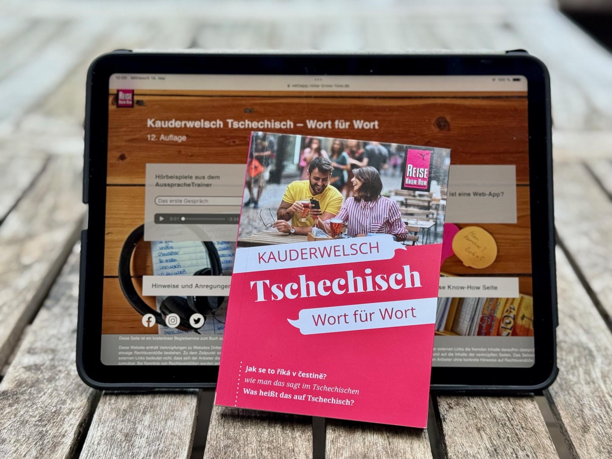 Beispielinhalt (Bild) Reise Know-How Sprachführer Tschechisch - Wort für Wort