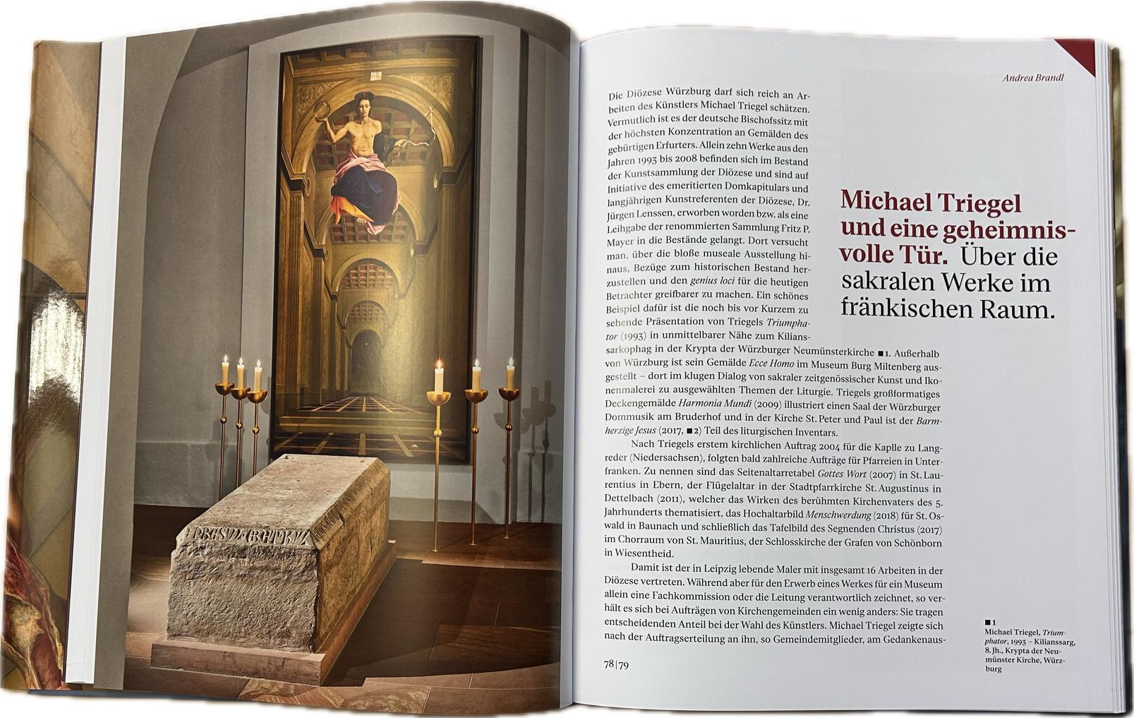 Beispielinhalt (Bild) Michael Triegel - Vom Sichtbaren zum Unsichtbaren