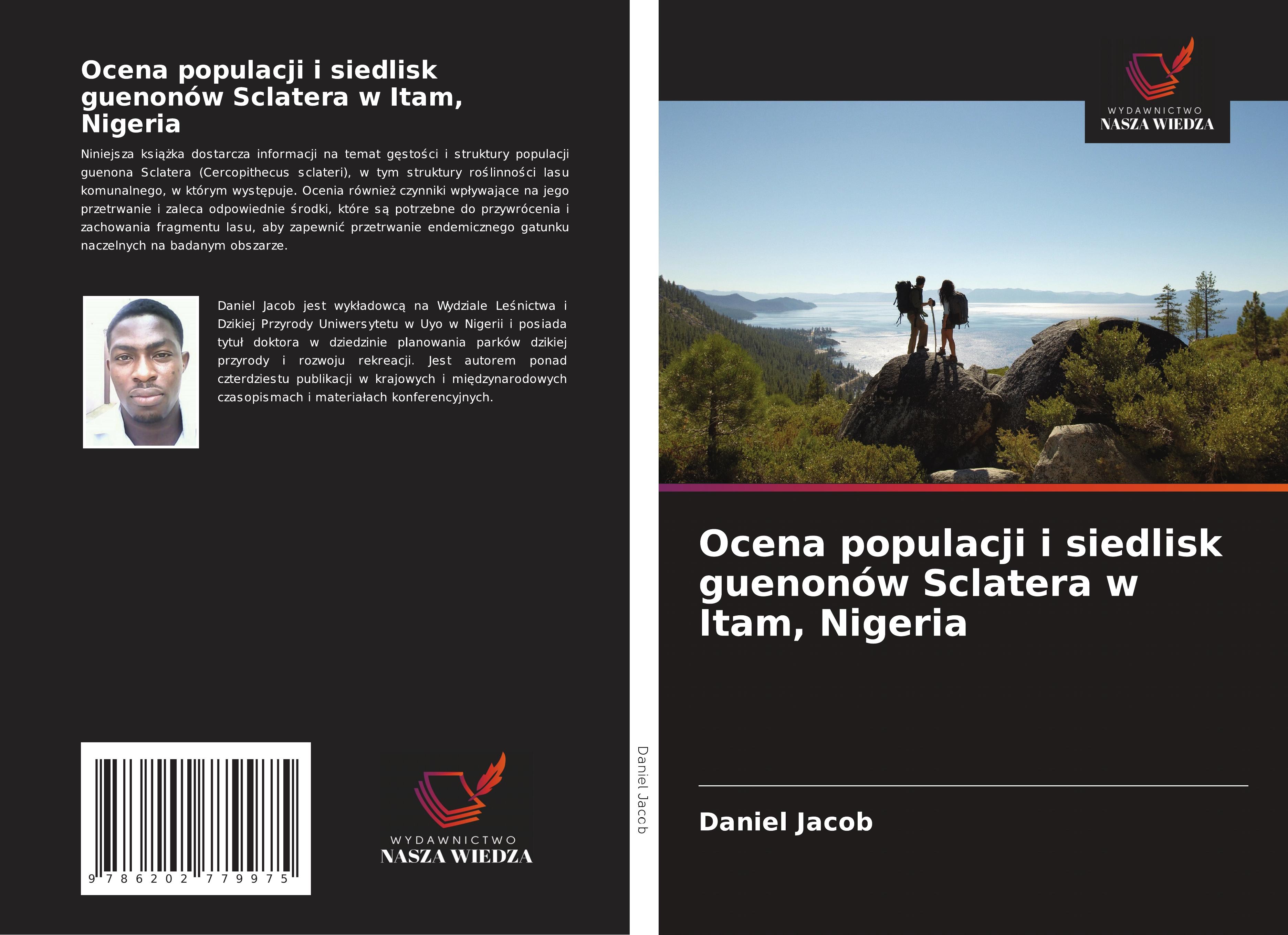 Vorderes Coverbild Ocena populacji i siedlisk guenonów Sclatera w Itam, Nigeria