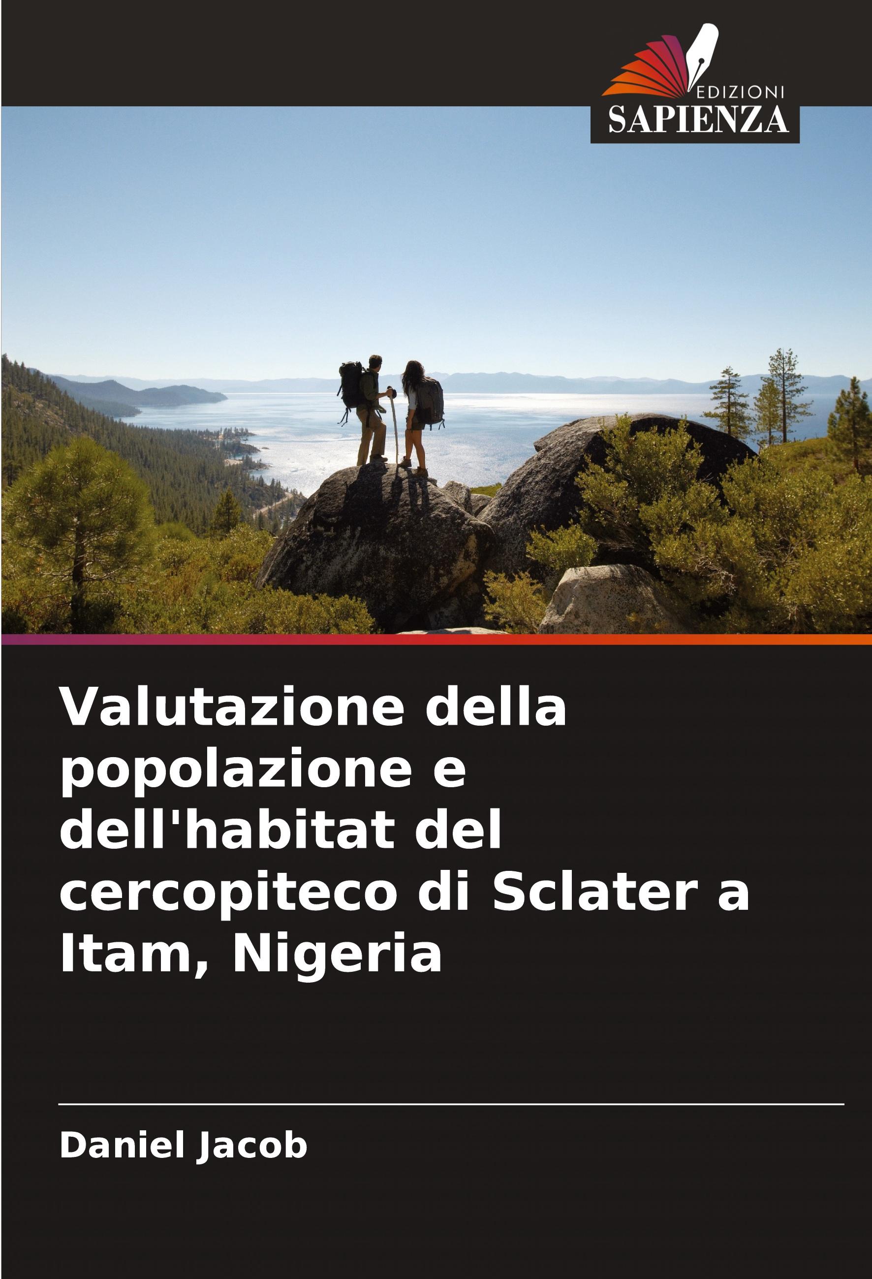 Vorderes Coverbild Valutazione della popolazione e dell'habitat del cercopiteco di Sclater a Itam, Nigeria
