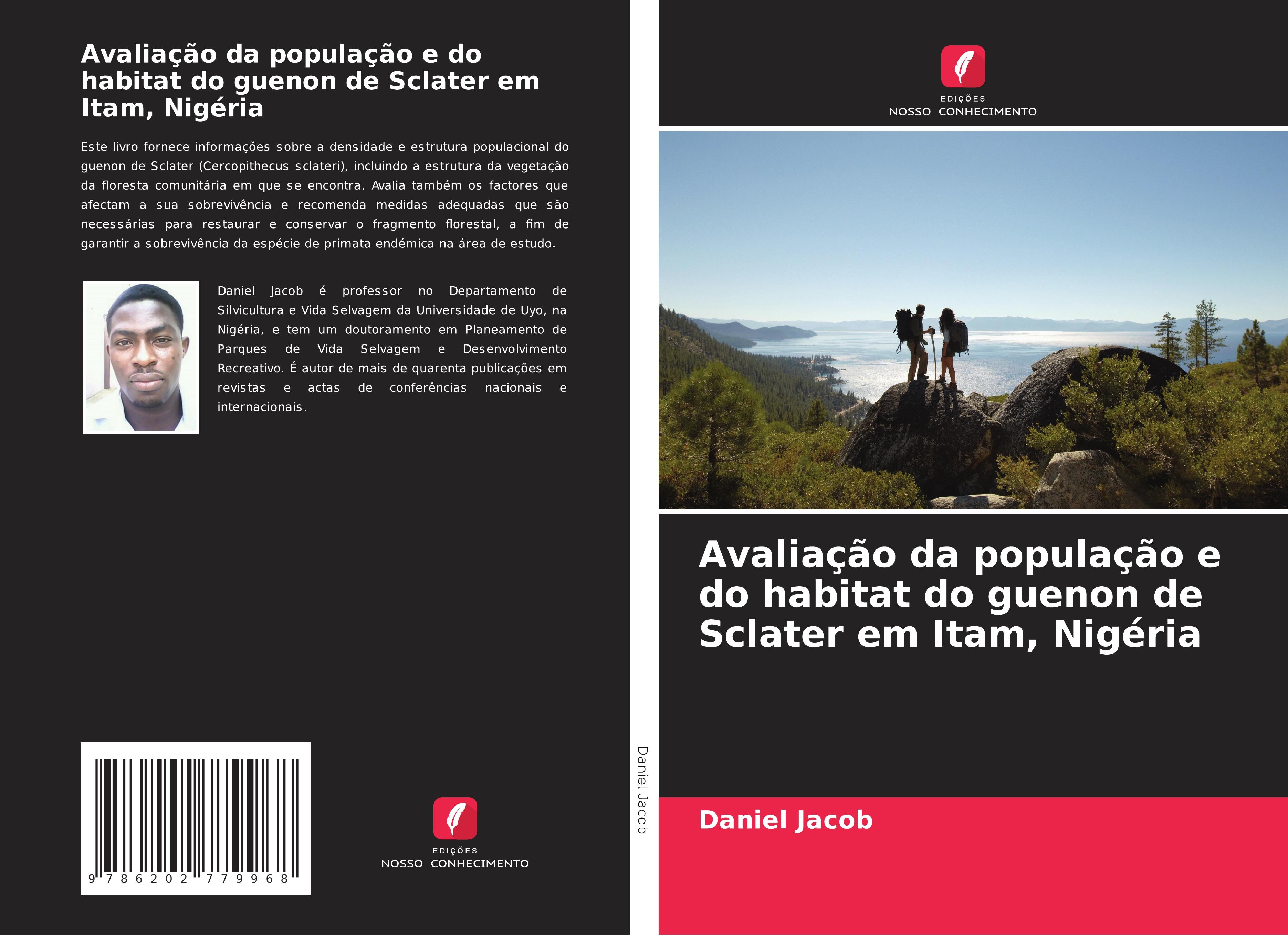 Vorderes Coverbild Avaliação da população e do habitat do guenon de Sclater em Itam, Nigéria