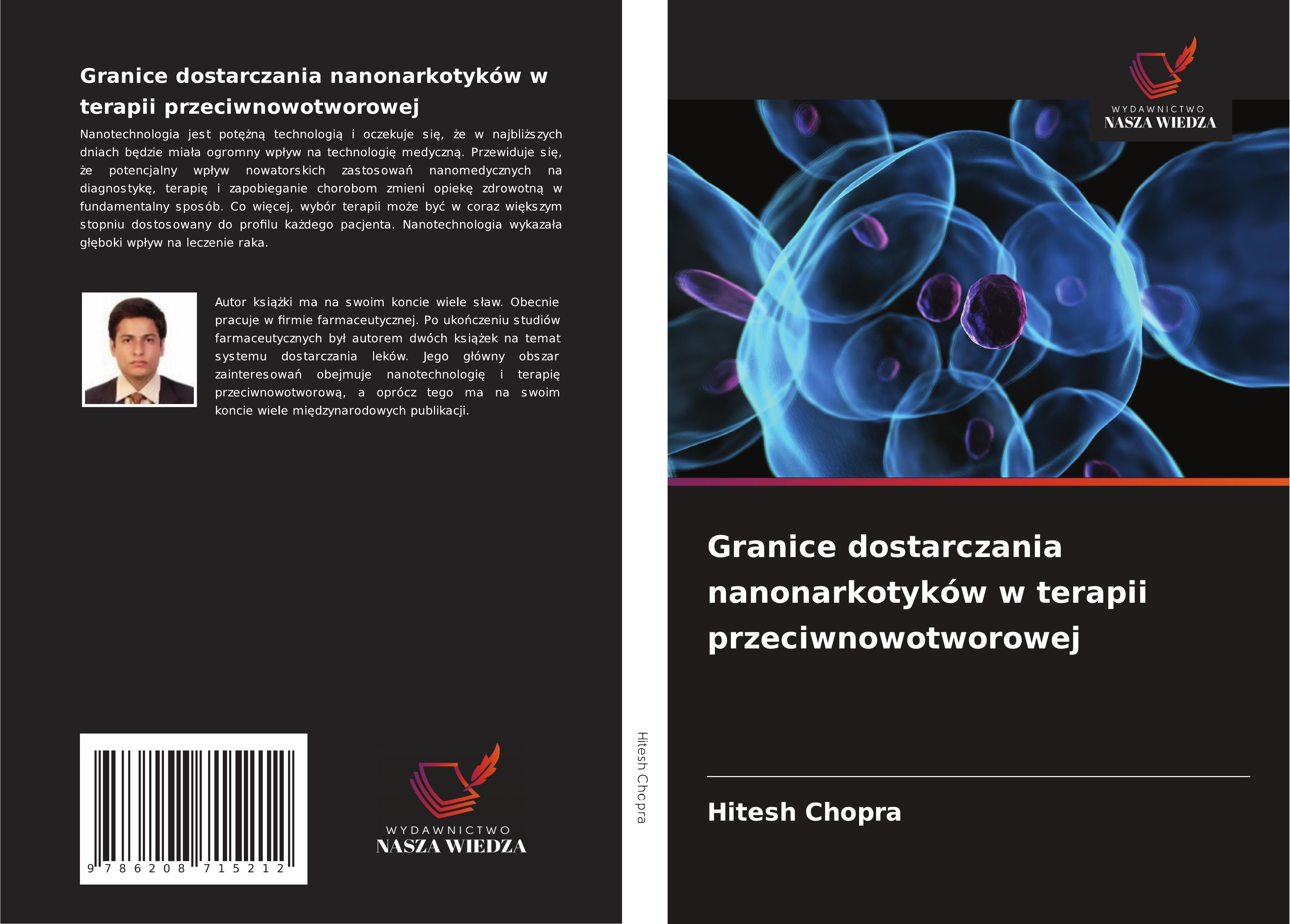 Vorderes Coverbild Granice dostarczania nanonarkotyków w terapii przeciwnowotworowej