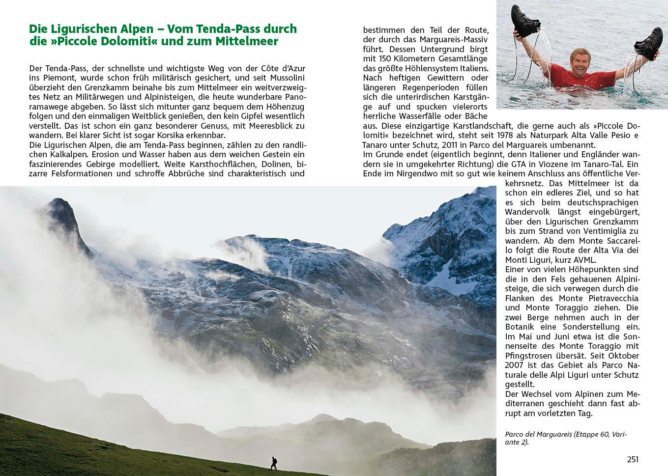 Beispielinhalt (Bild) GTA - Grande Traversata delle Alpi