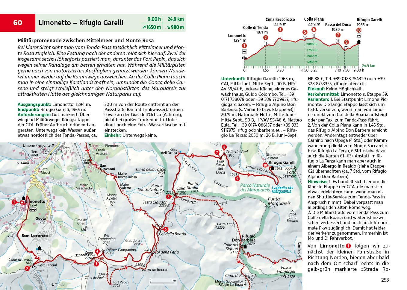 Beispielinhalt (Bild) GTA - Grande Traversata delle Alpi