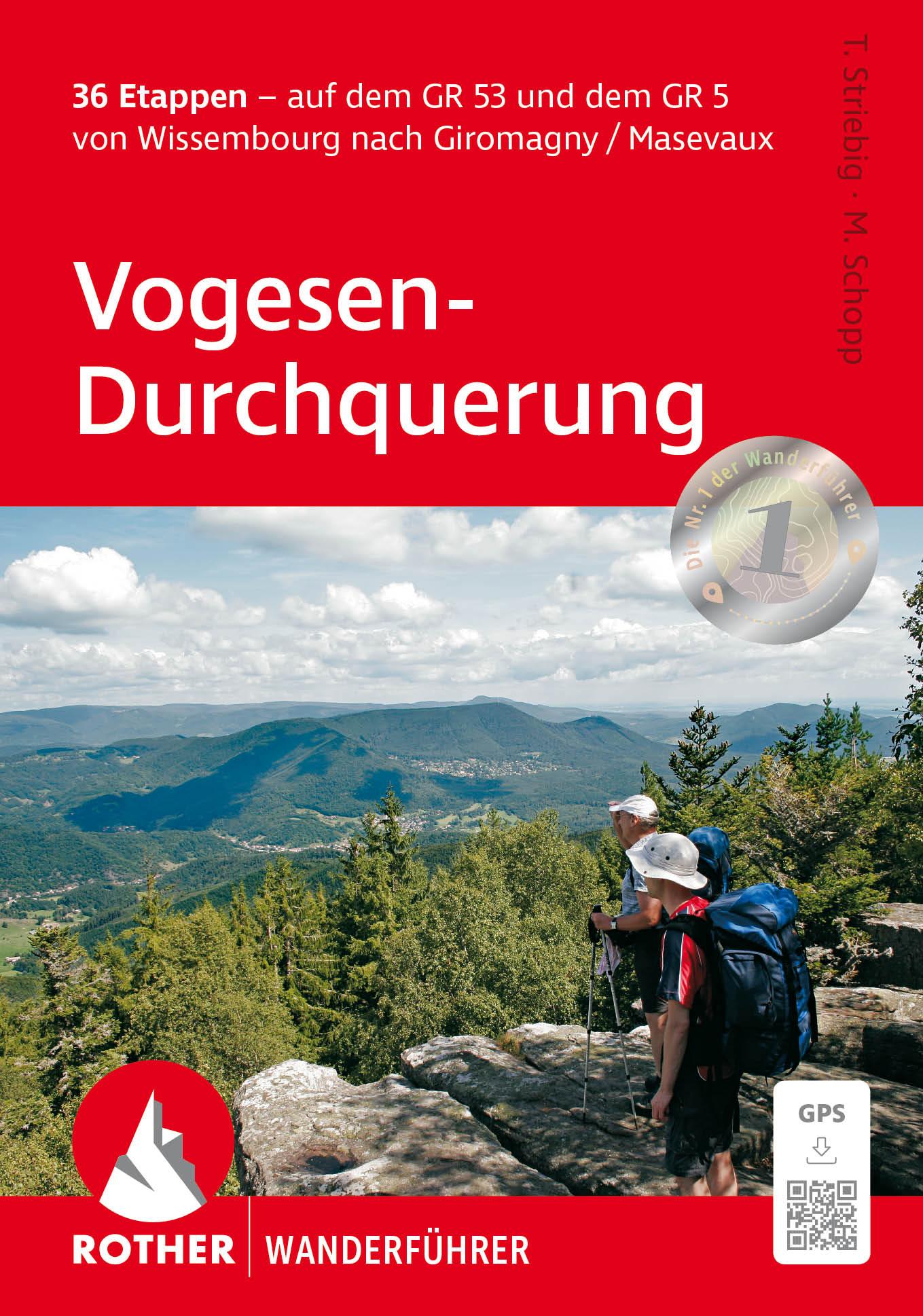 Vorderes Coverbild Vogesen-Durchquerung