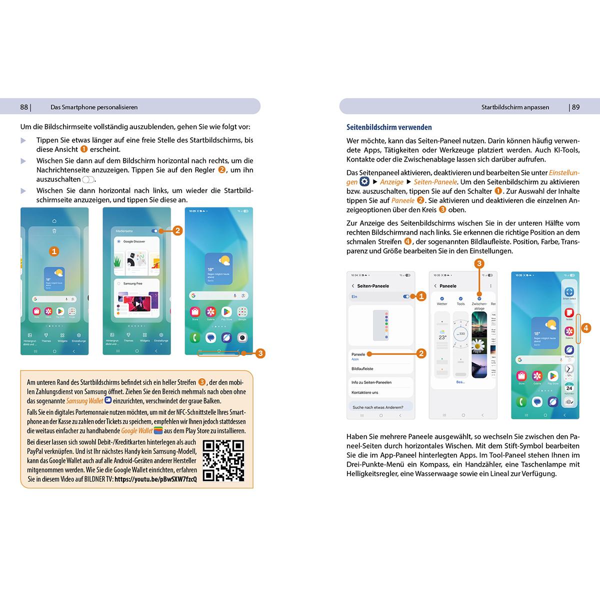Beispielinhalt (Bild) Samsung Galaxy A16 / A16 5G - Für Einsteiger ohne Vorkenntnisse
