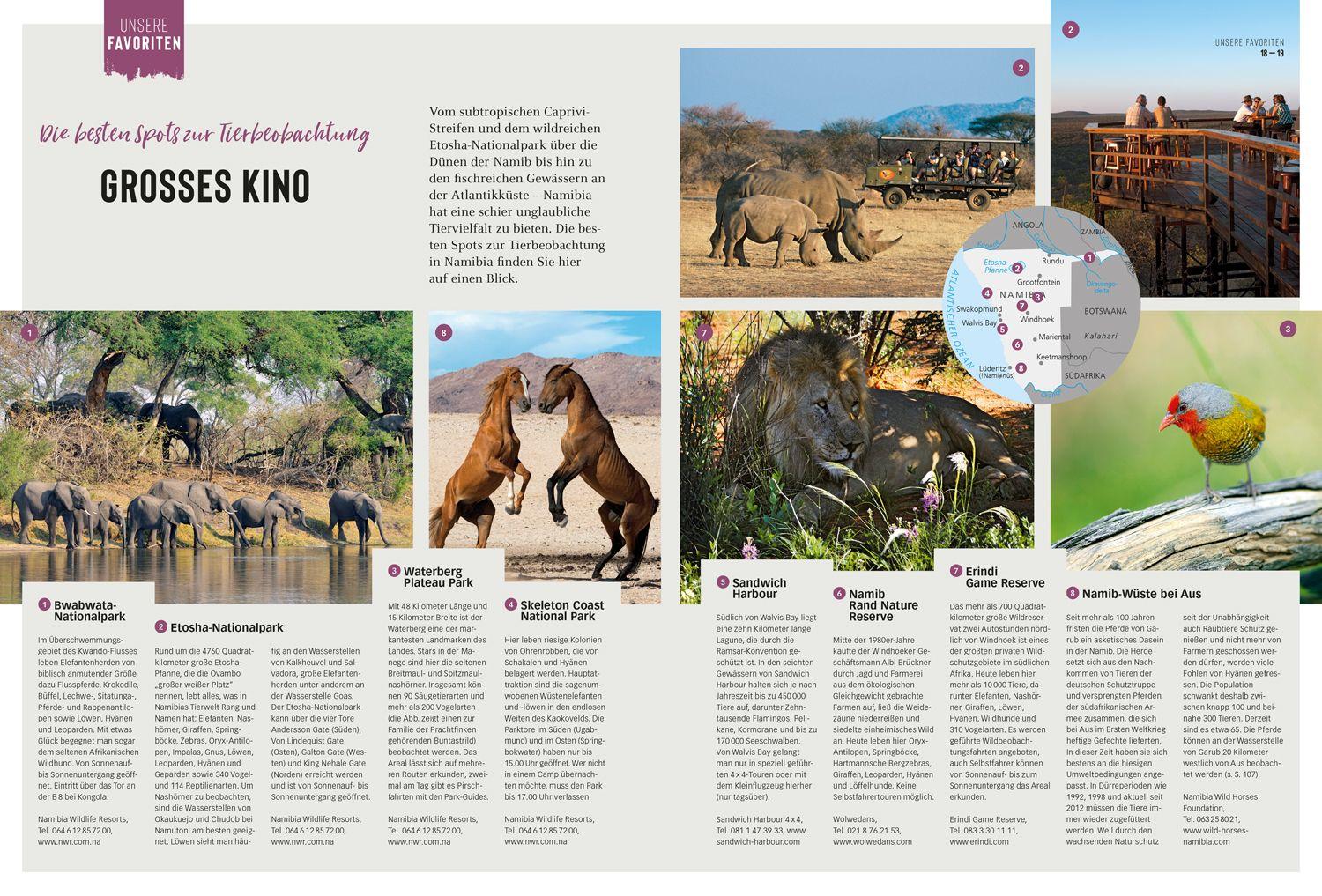 Beispielinhalt (Bild) DUMONT Bildatlas Namibia