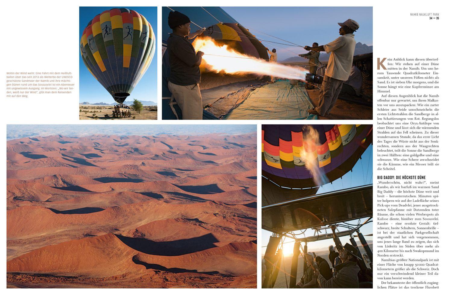 Beispielinhalt (Bild) DUMONT Bildatlas Namibia