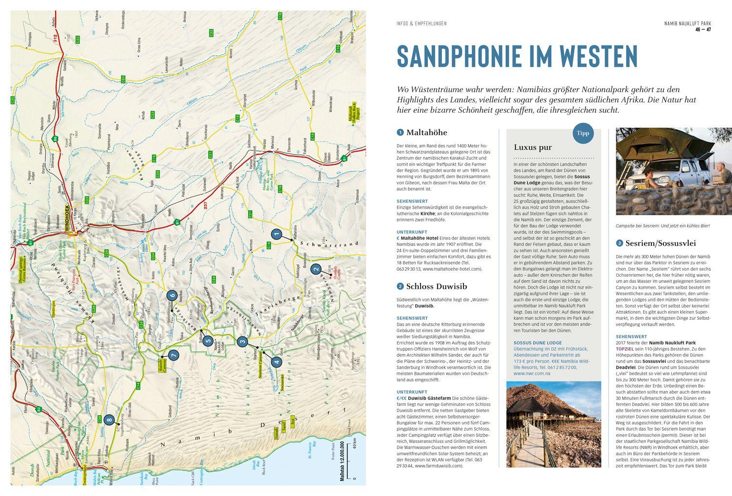 Beispielinhalt (Bild) DUMONT Bildatlas Namibia