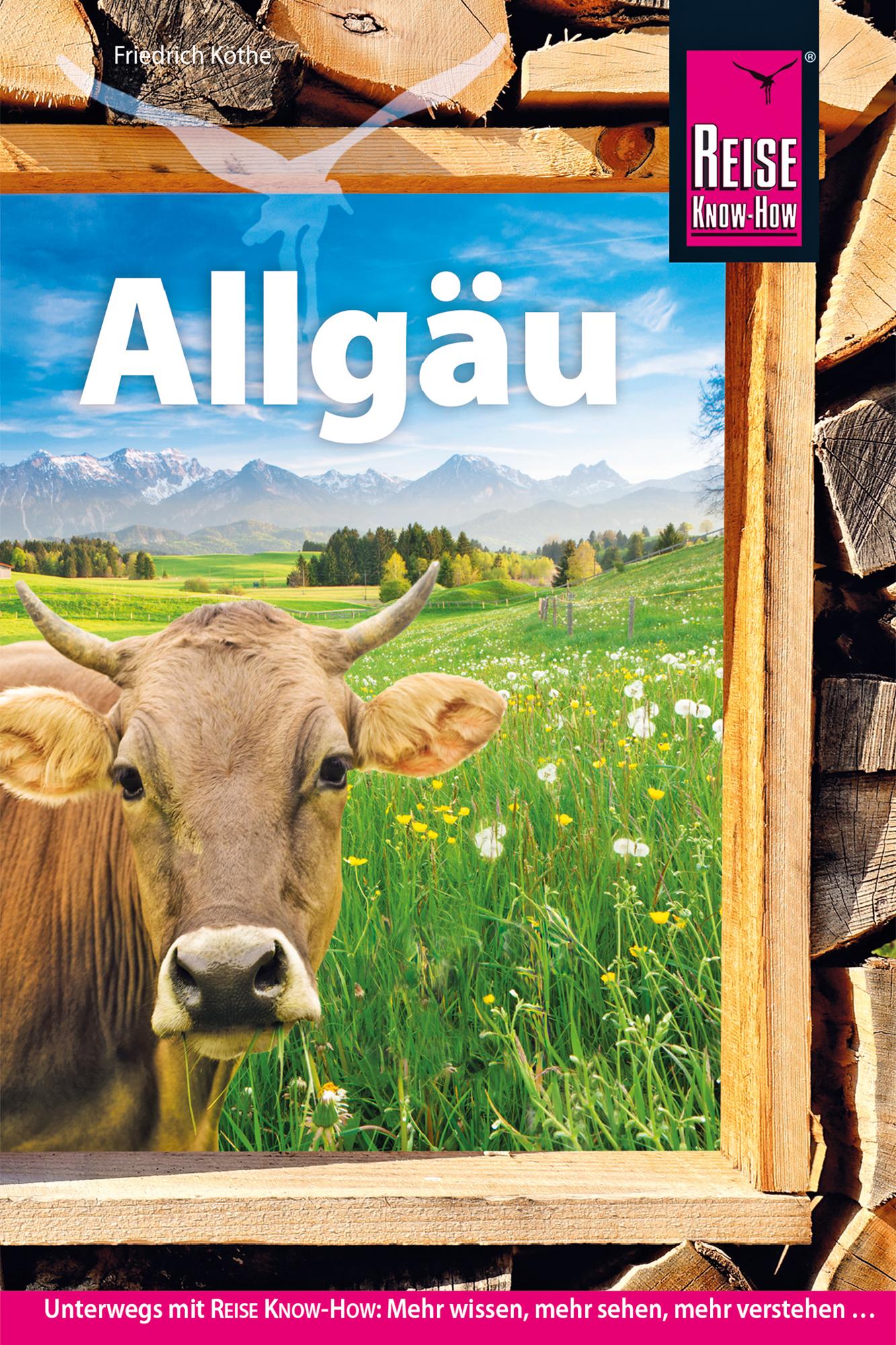 Vorderes Coverbild Reise Know-How Reiseführer Allgäu