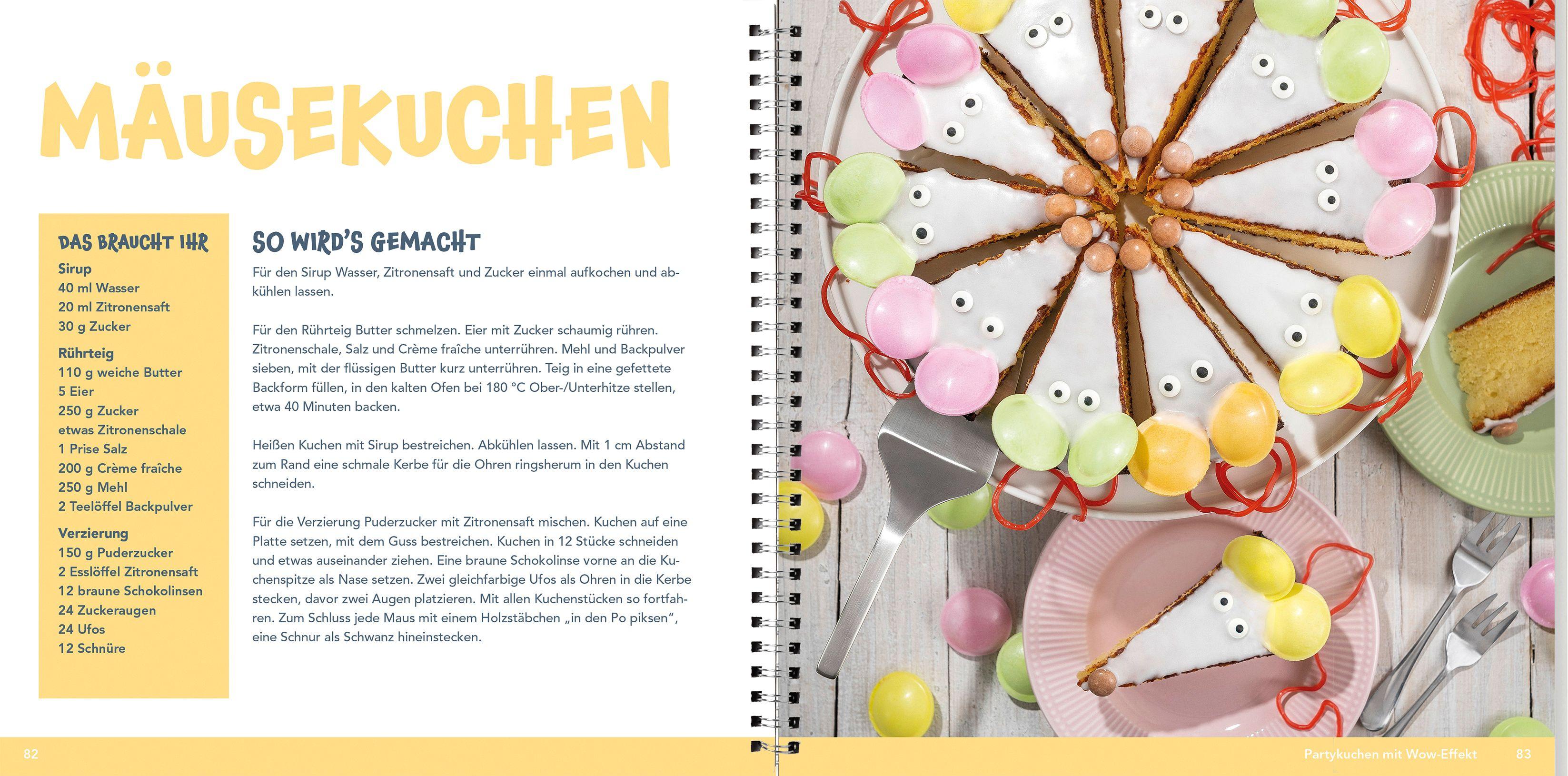 Beispielinhalt (Bild) Kinder lieben Kuchen