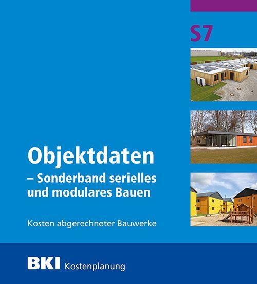 Vorderes Coverbild BKI Objektdaten Sonderband S7 - Modulares Bauen