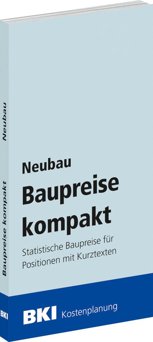 Vorderes Coverbild BKI Baupreise kompakt Neubau 2026