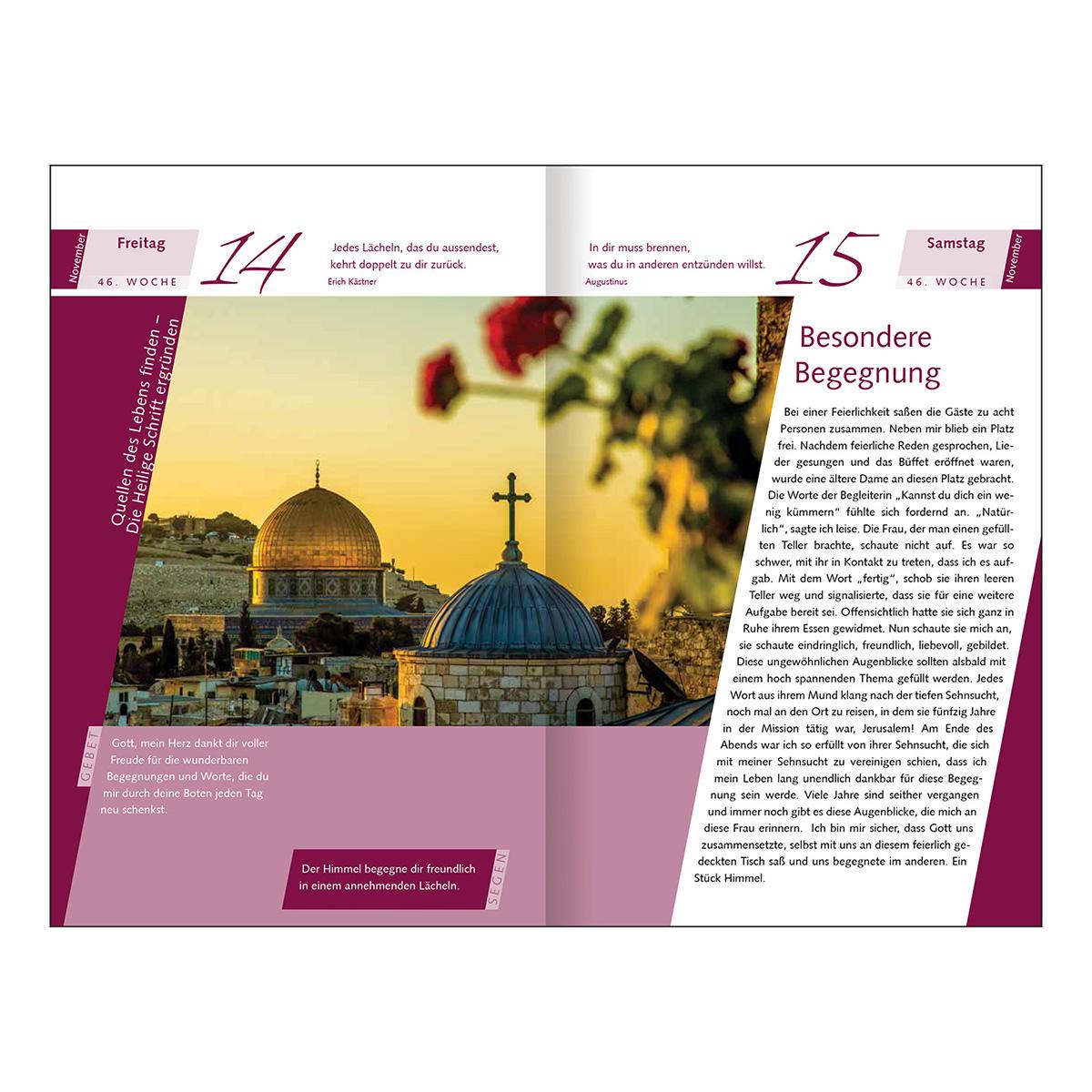 Beispielinhalt (Bild) Alles hat seine Zeit 2026