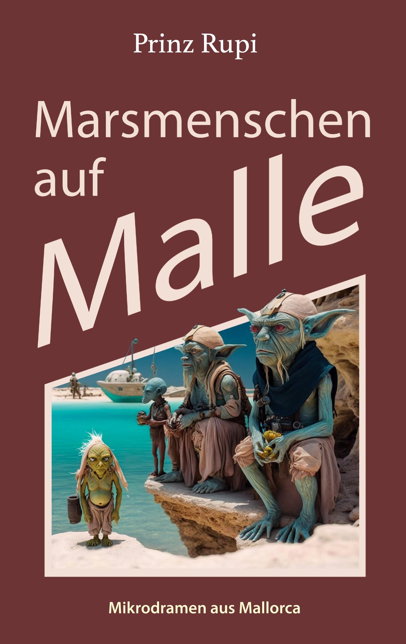 Vorderes Coverbild Marsmenschen auf Malle