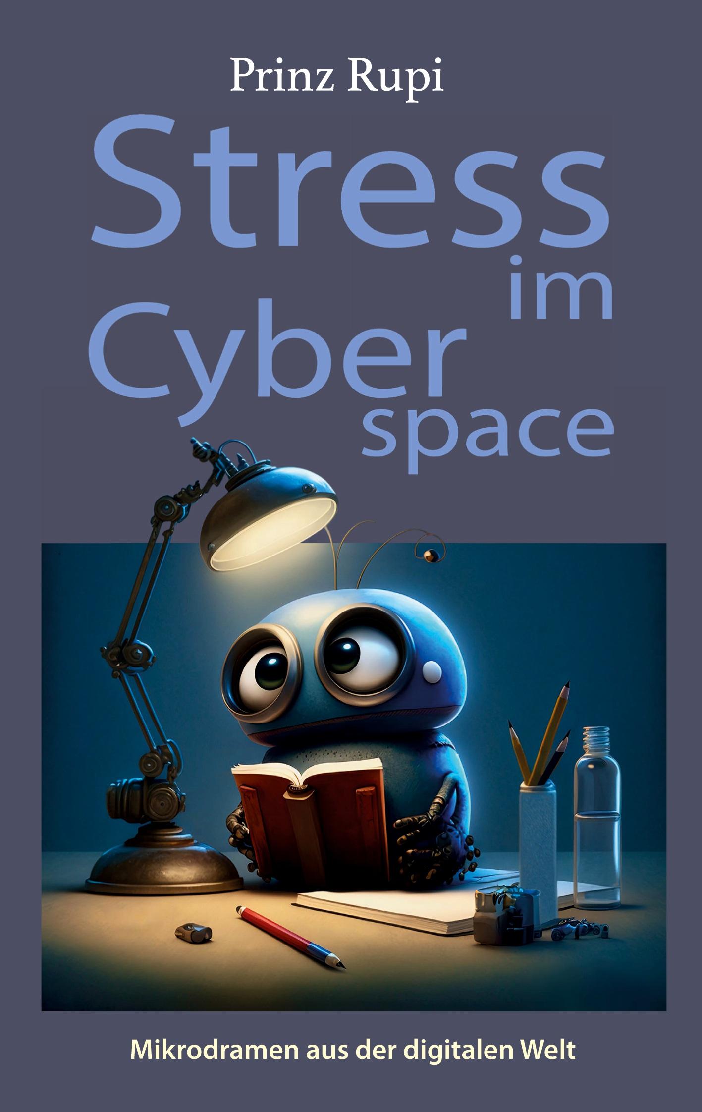 Vorderes Coverbild Stress im Cyberspace