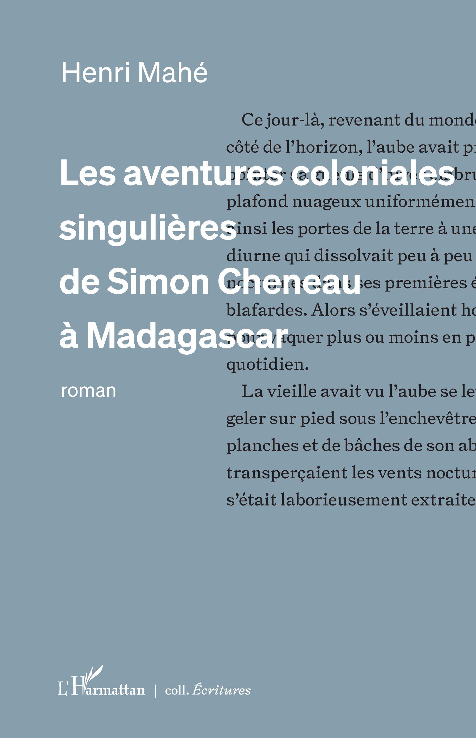 Vorderes Coverbild Les aventures coloniales singulières de Simon Cheneau à Madagascar