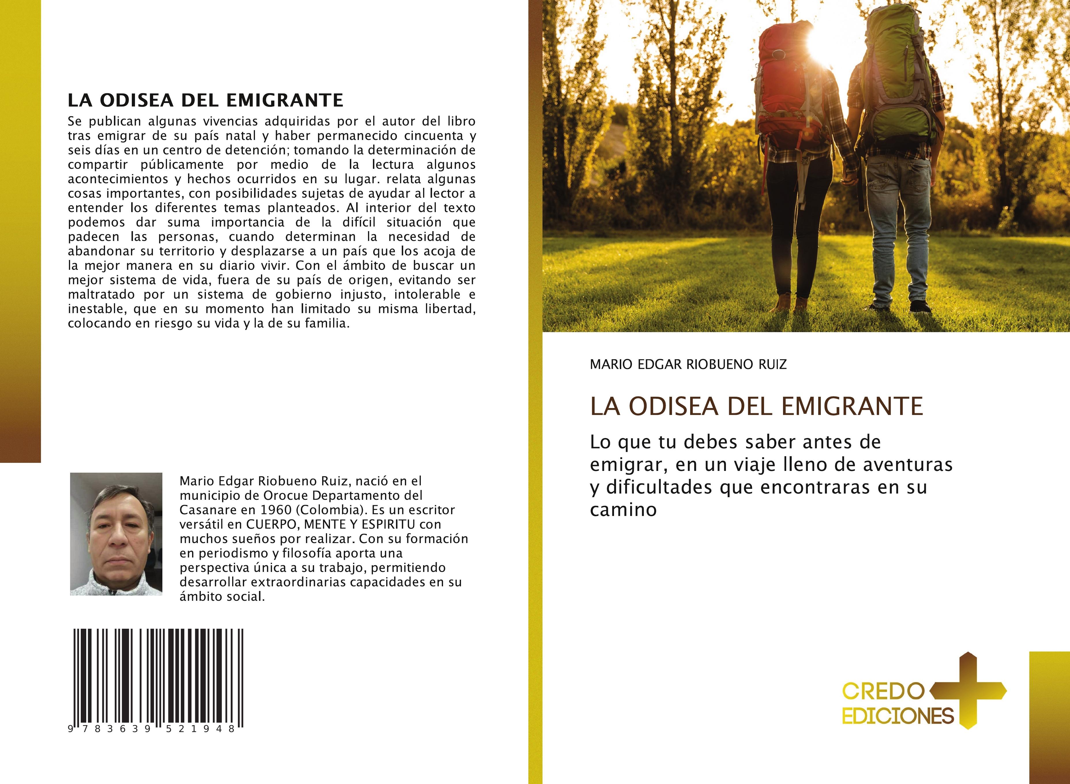 Vorderes Coverbild LA ODISEA DEL EMIGRANTE