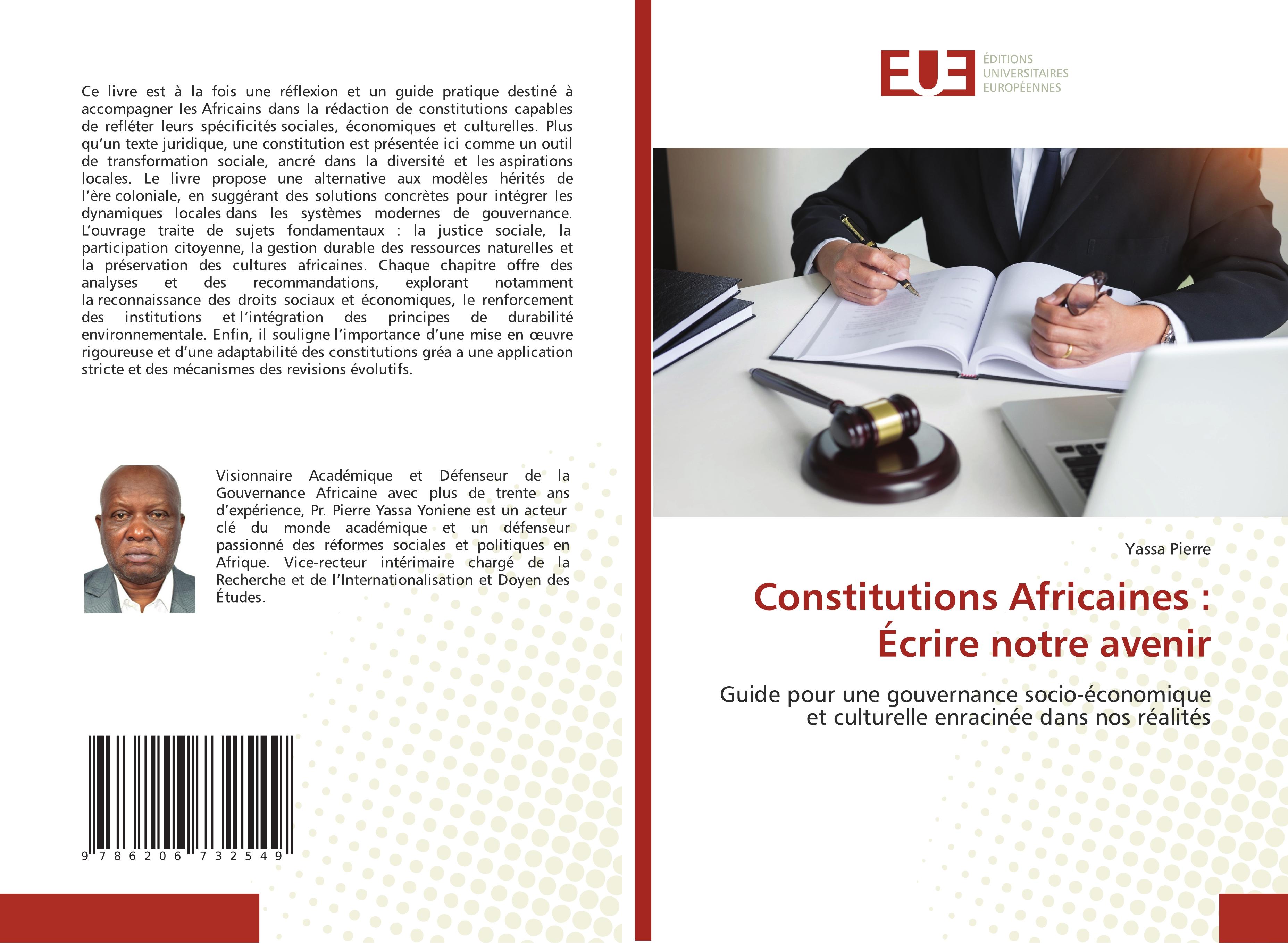 Vorderes Coverbild Constitutions Africaines : Écrire notre avenir