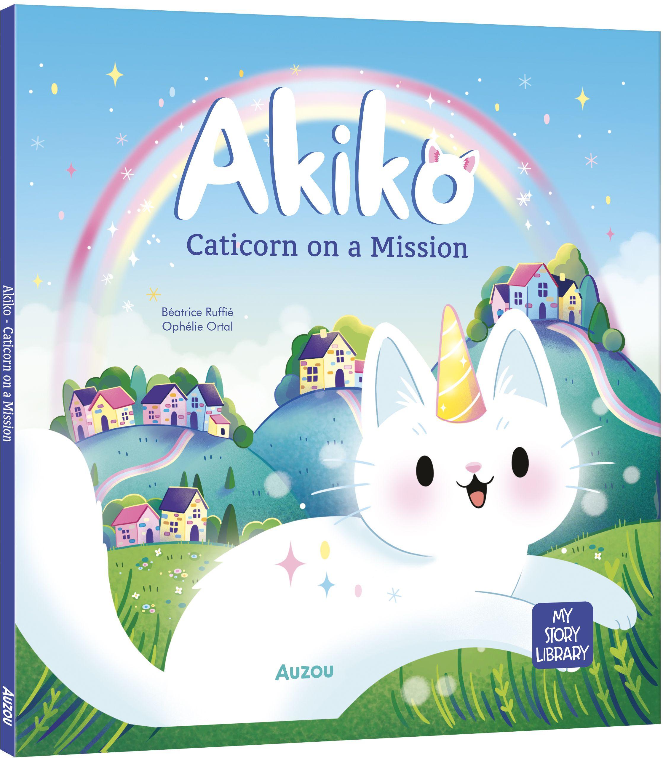 Vorderes Coverbild Akiko - Caticorn on a Mission