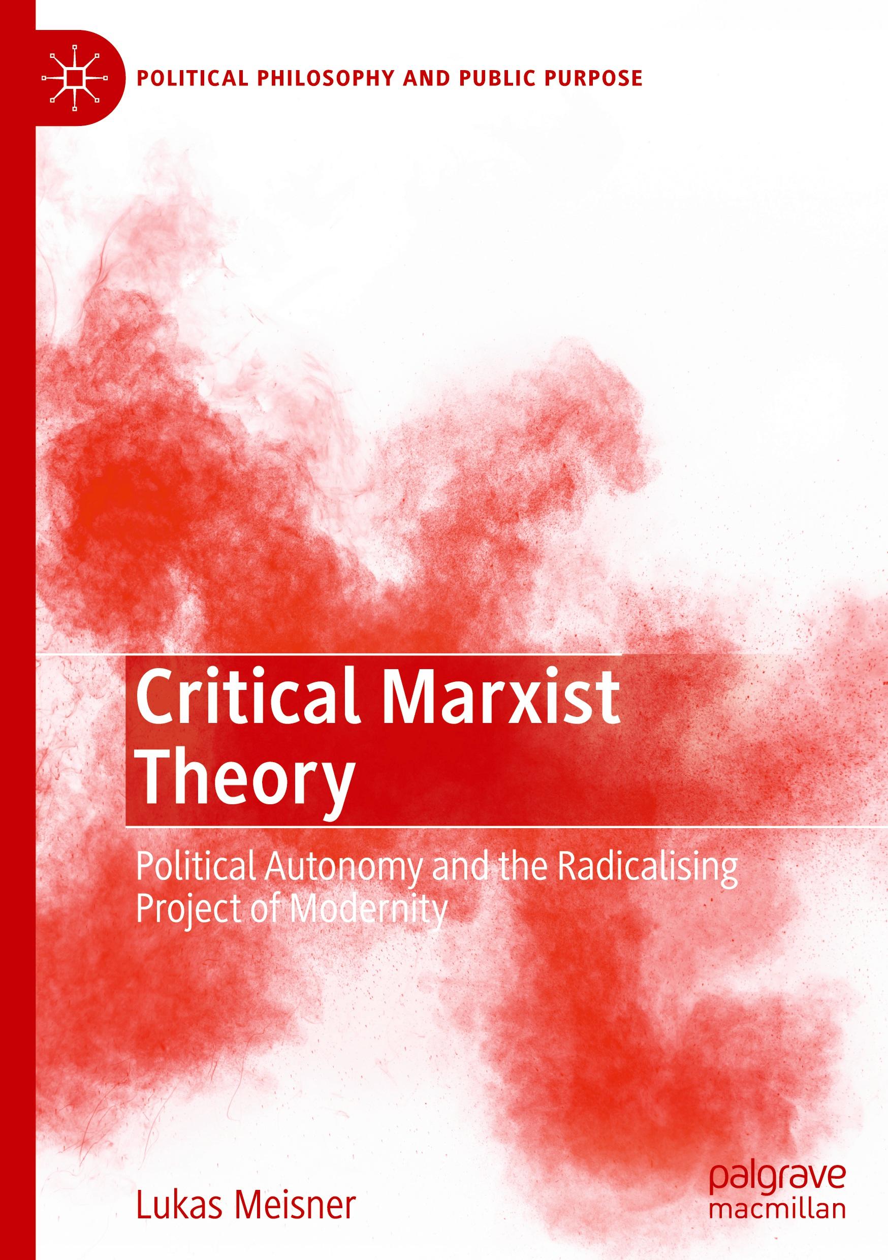Vorderes Coverbild Critical Marxist Theory