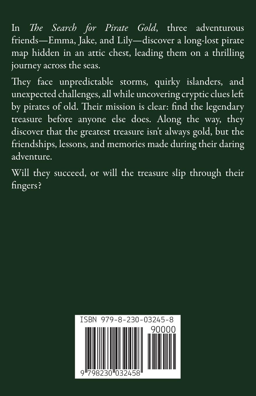 Rückseitencover The Search for Pirate Gold