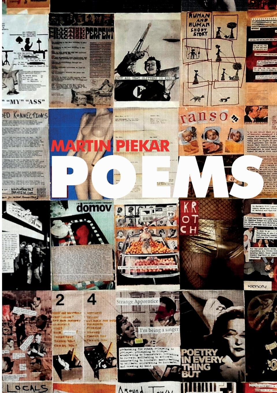 Vorderes Coverbild Martin Piekar, Prague Microfestival Poems