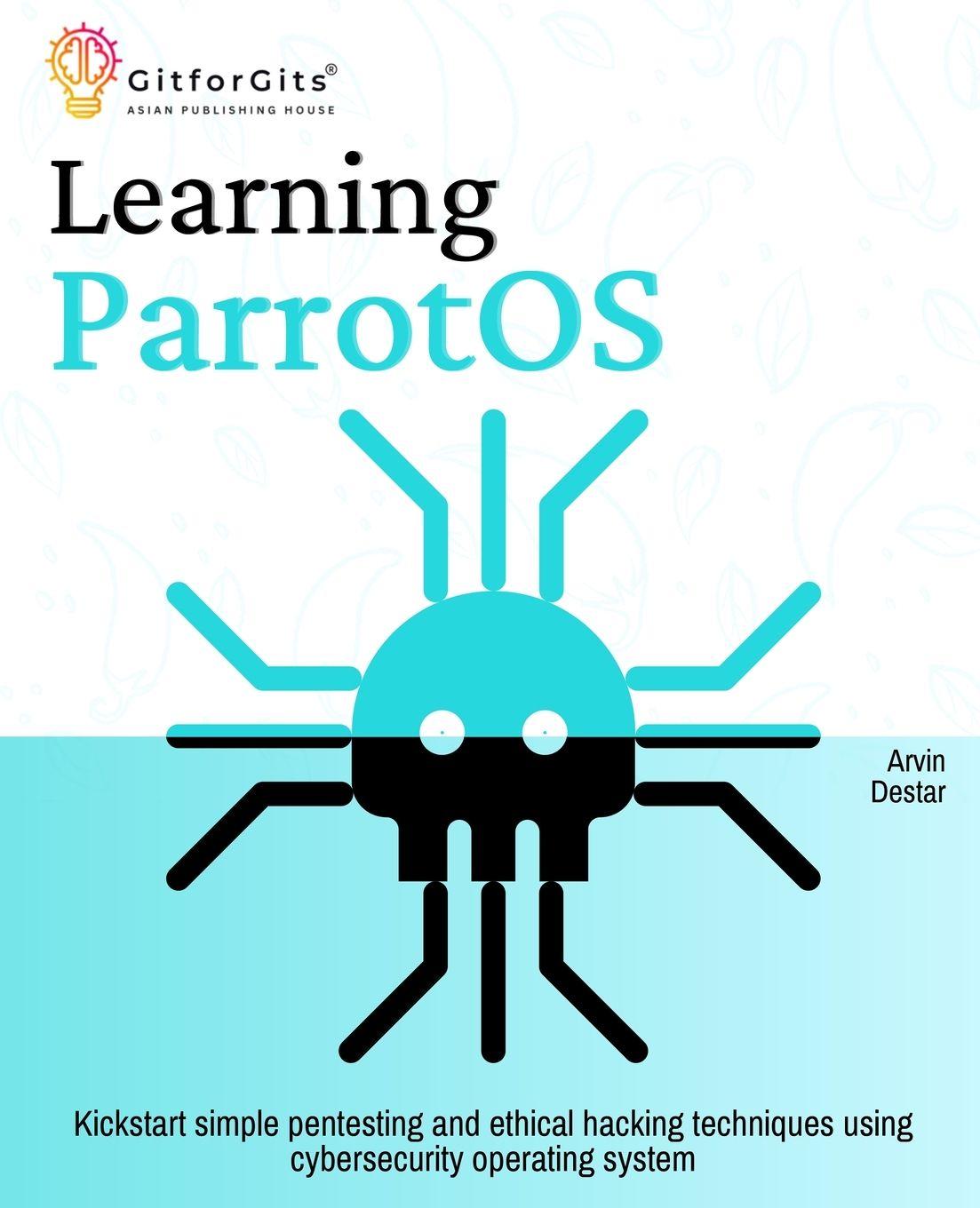 Vorderes Coverbild Learning ParrotOS