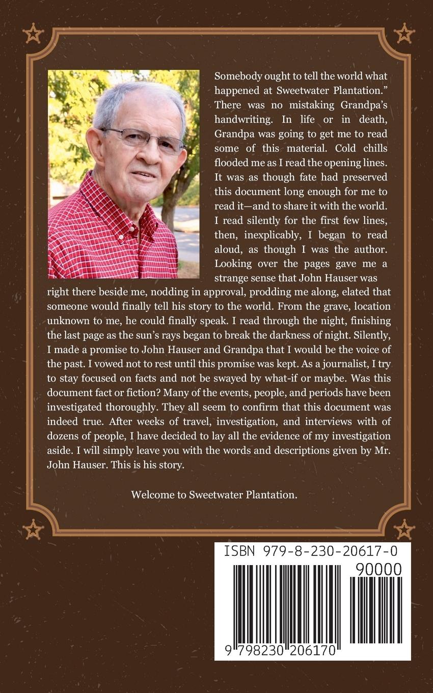 Rückseitencover Sweetwater Plantation