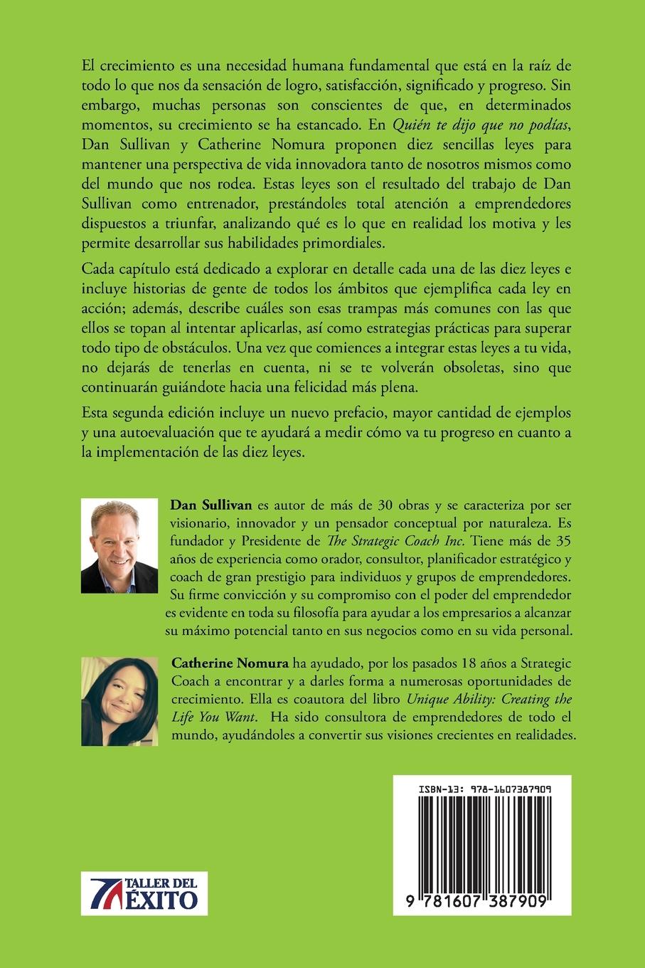 Rückseitencover Quien te dijo que no podias