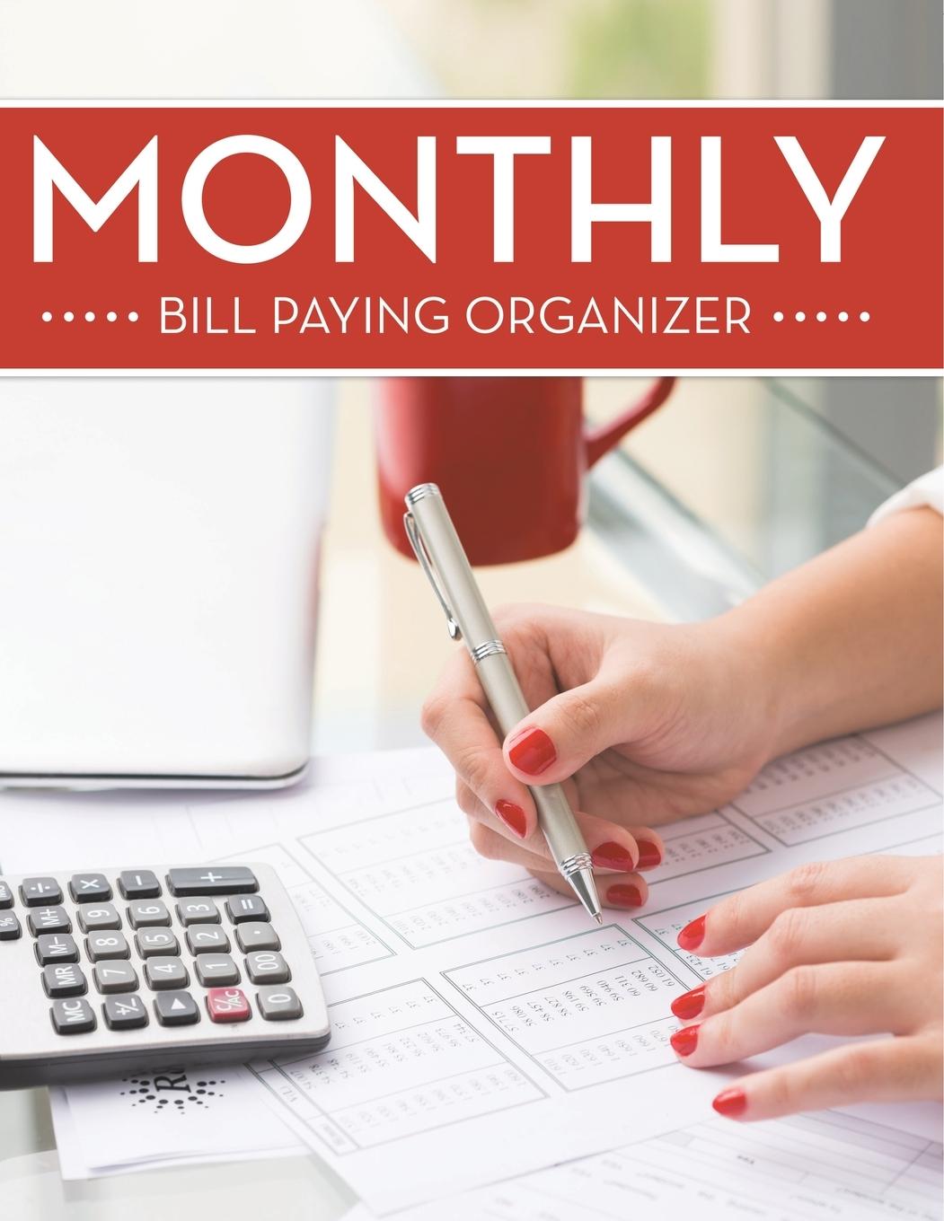 Vorderes Coverbild Monthly Bill Paying Organizer
