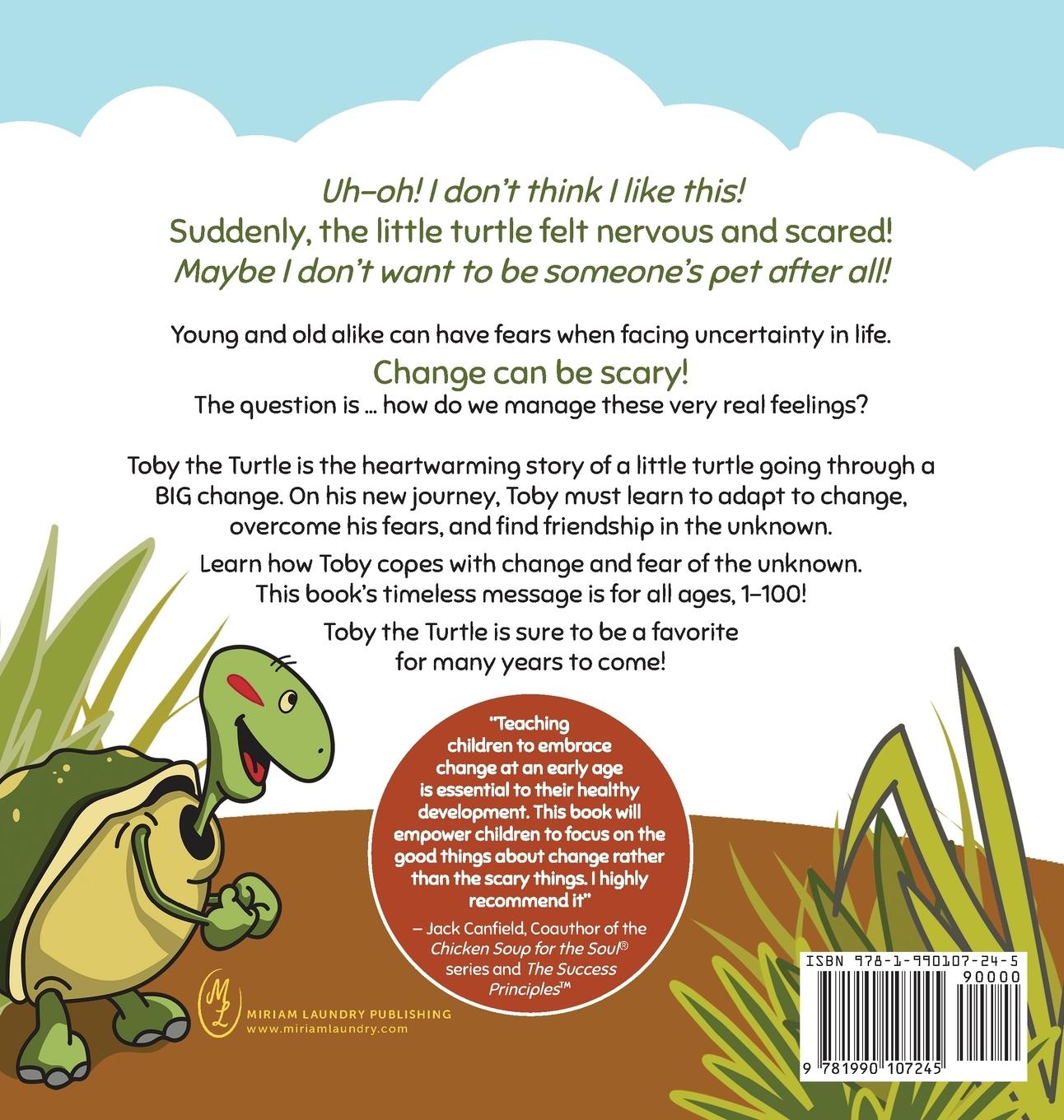 Rückseitencover Toby the Turtle