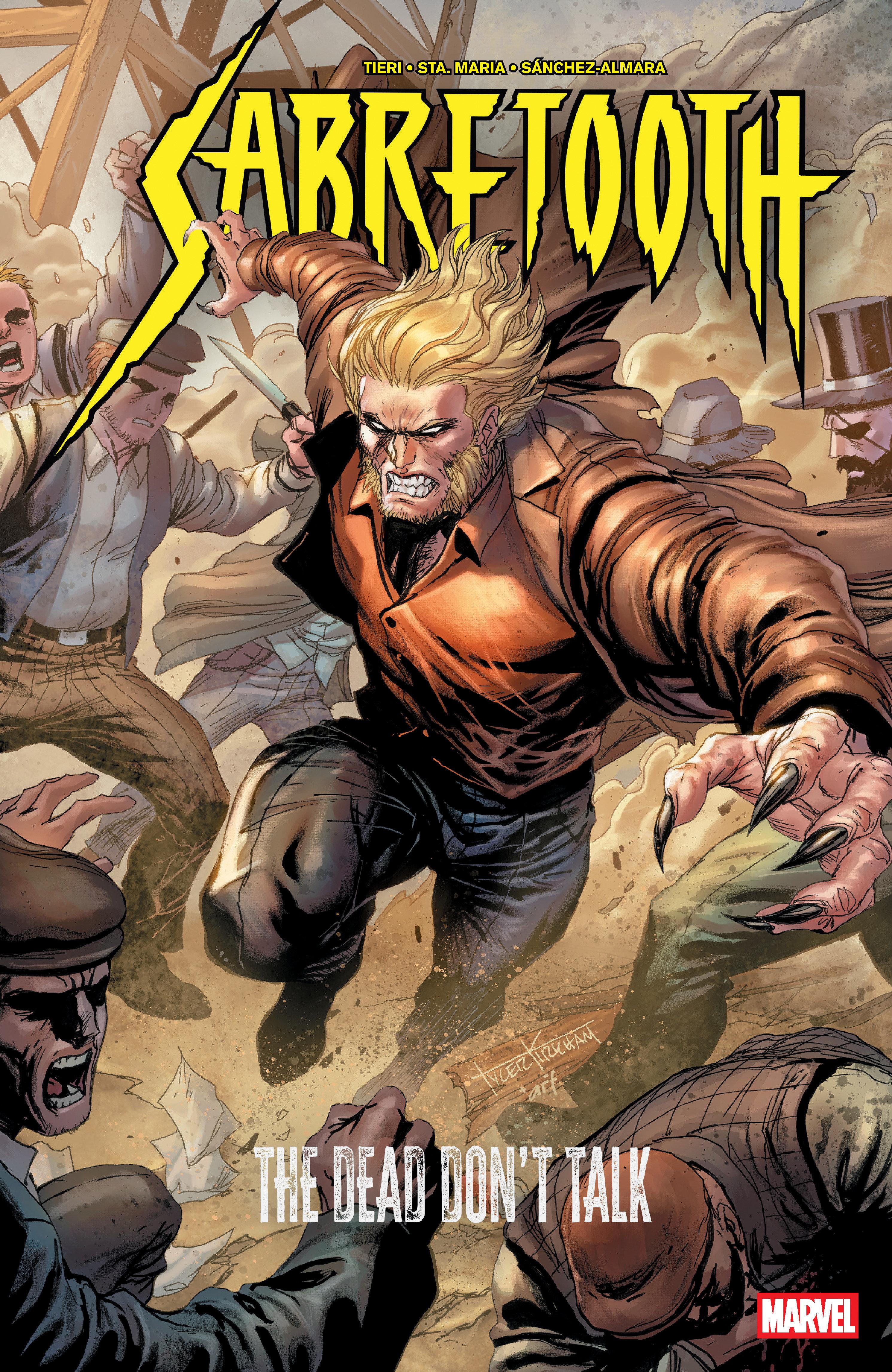Vorderes Coverbild Sabretooth: The Dead Don't Talk
