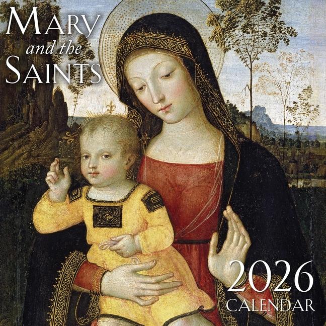 Vorderes Coverbild 2026 Mary and the Saints Wall Calendar
